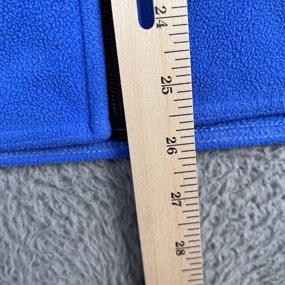 RLX Ralph Lauren Polo Sport Full Fleece Vest Mens XL Zip Blue Black  Golfing - Picture 5 of 5